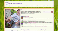 Desktop Screenshot of kidsbutterfly.org
